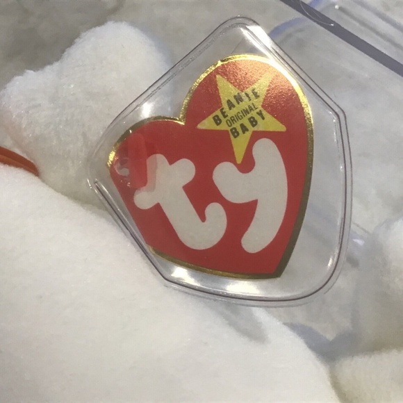 Ty Beanie Baby Spooky the ghost 1995 New in case - Picture 7 of 8